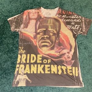 Men’s Size Large Bride of Frankenstein T-Shirt
